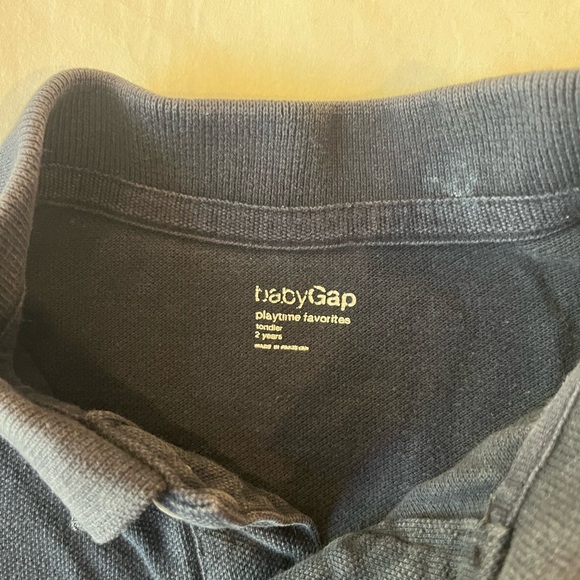 Navy 2T Toddler Polo Baby Gap - Picture 2 of 4
